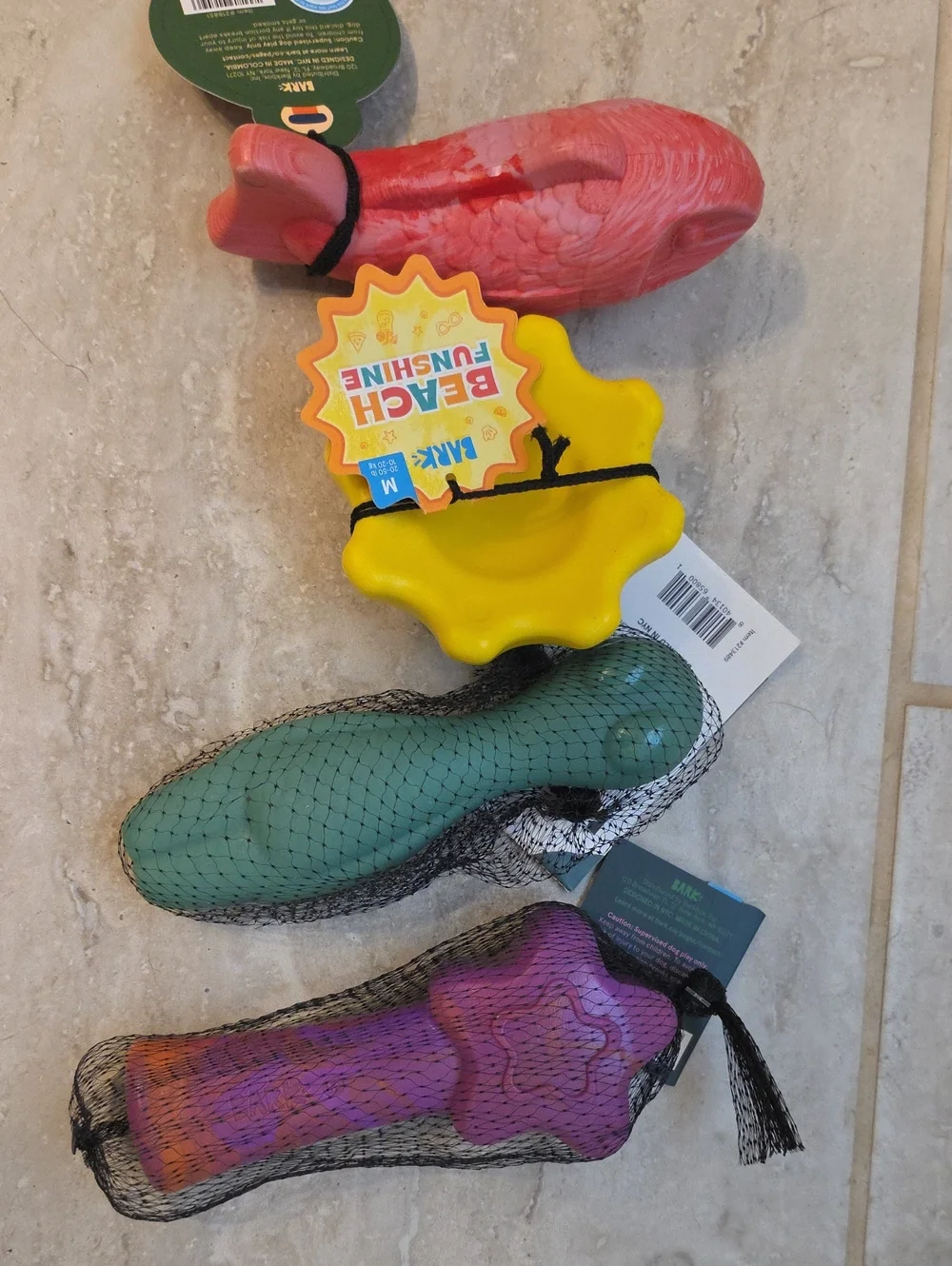 4 Bark Box Toys